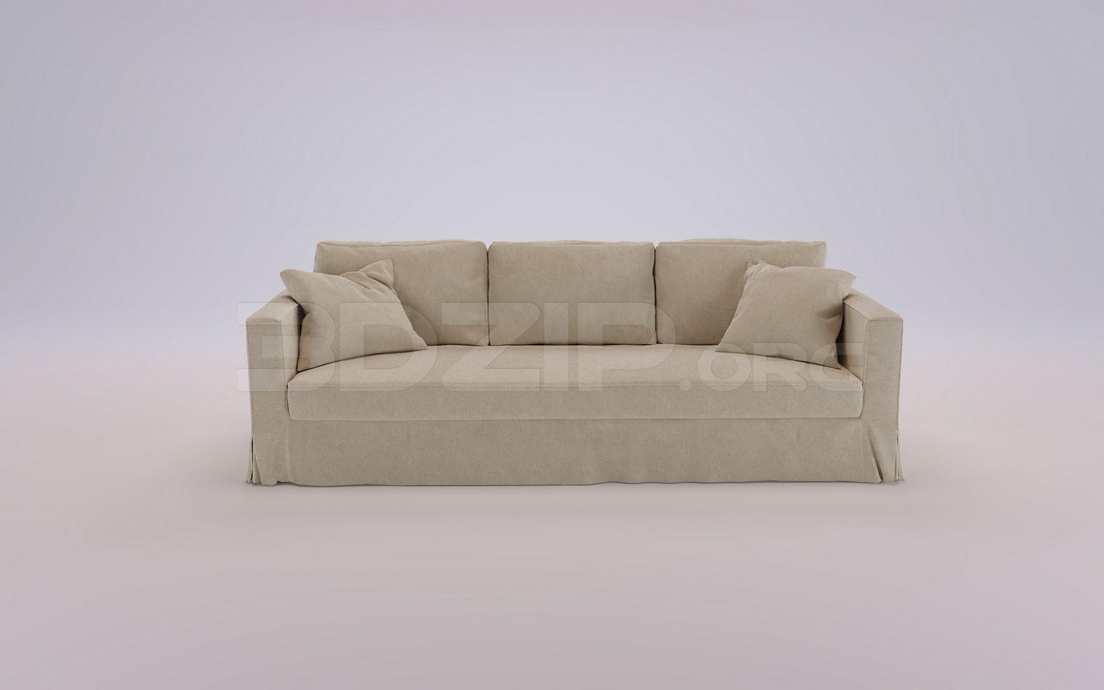 Sofa 3D Model for Interior Projects