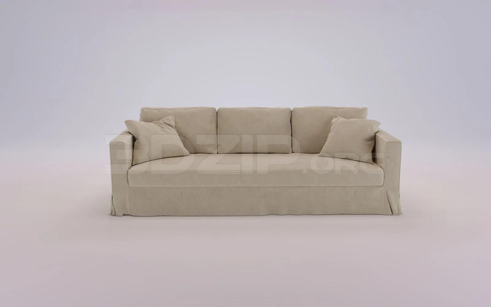 Sofa 3D Model for Interior Projects