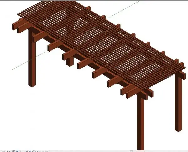 Wood Trellis - fully parametric