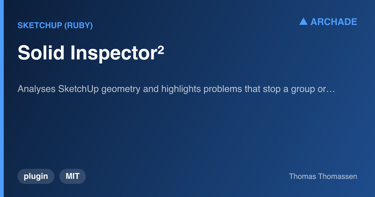 Solid Inspector²