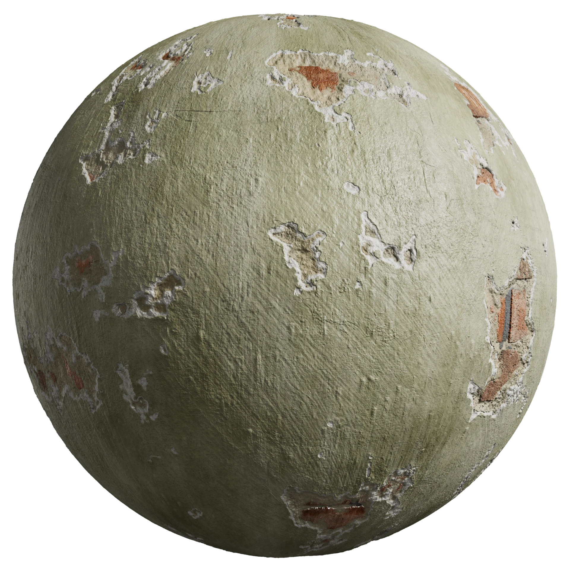 Painted Plaster 009