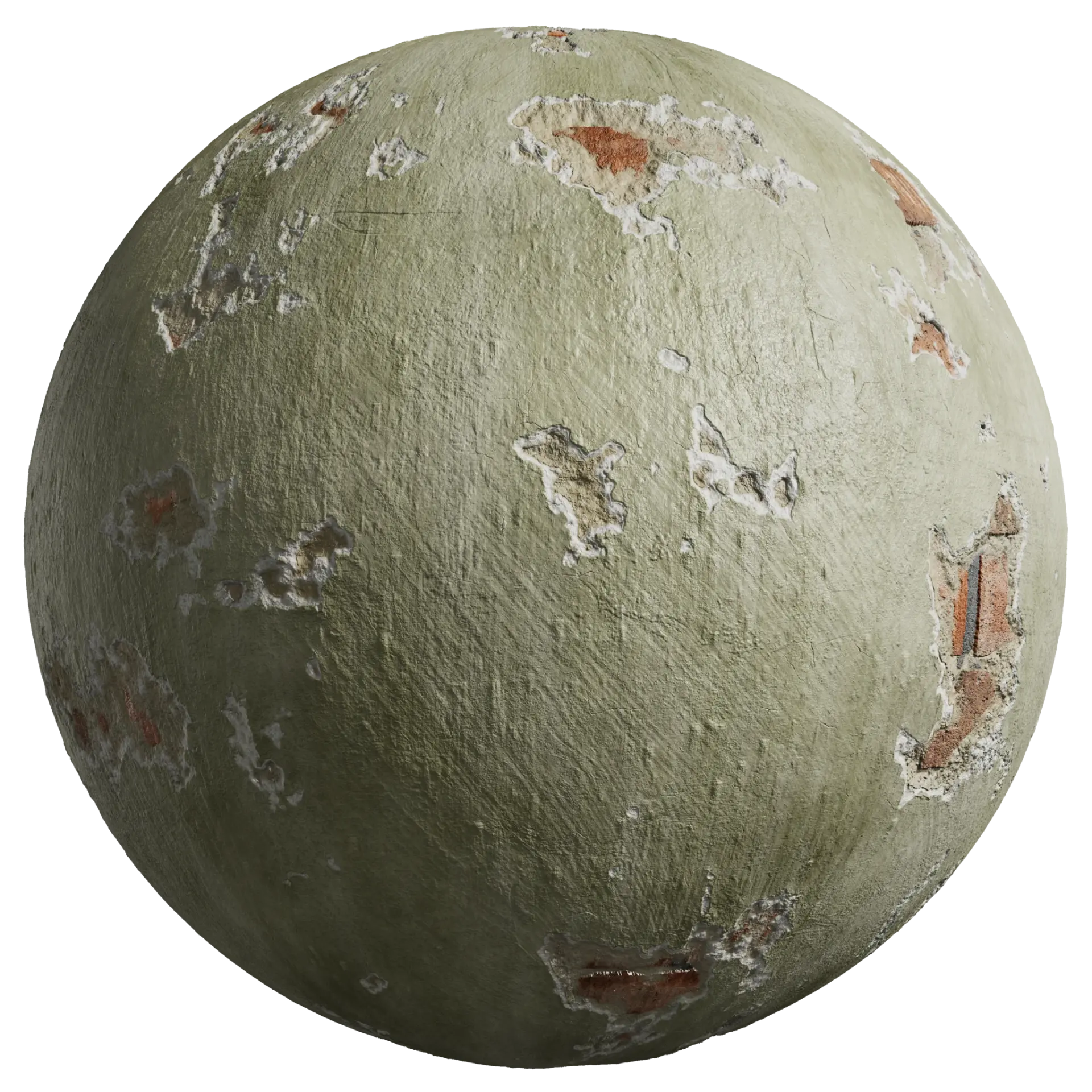 Painted Plaster 009