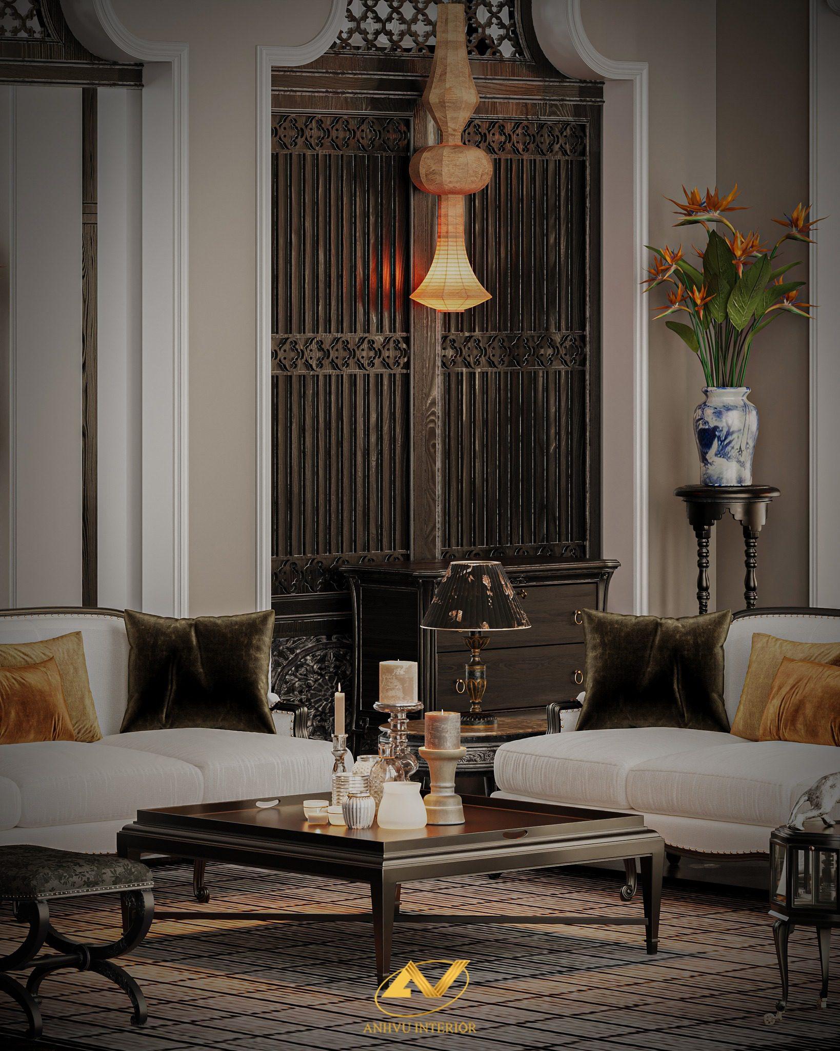 Indochine Living Room Interior