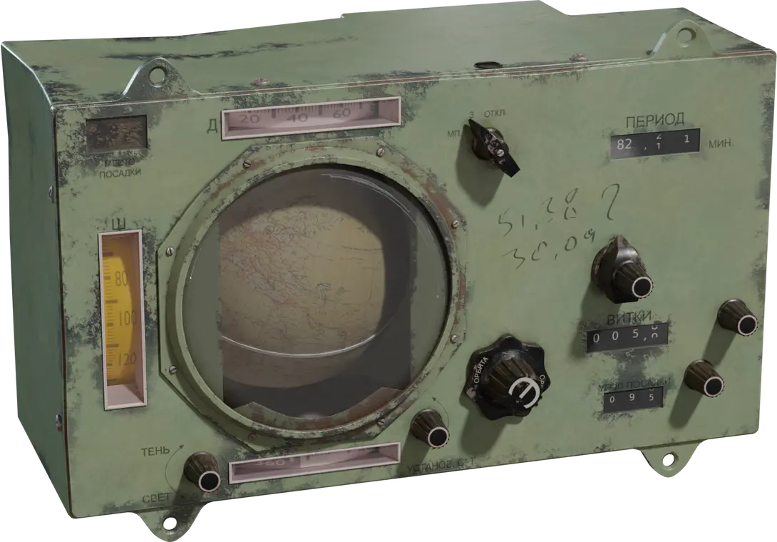 Vintage Spacecraft Instrument — preview 1, by Michał Wiśniewski (Poly Haven, CC0)