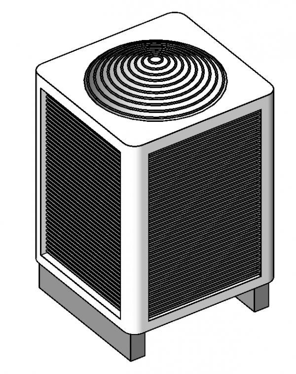 AC Heat Pump Condenser