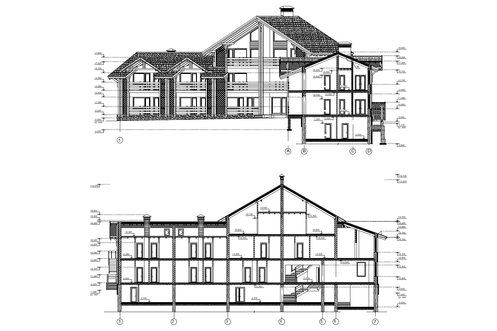 Wooden hotel