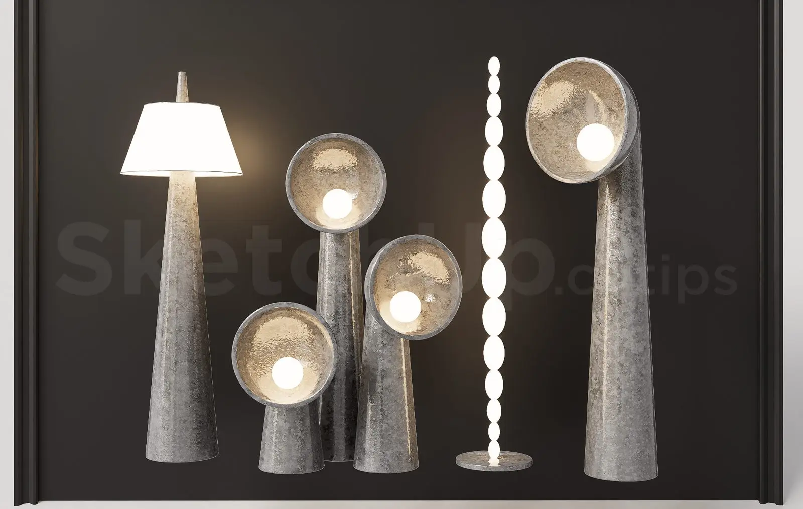 Floor Lamp — preview 1 (cgtips)
