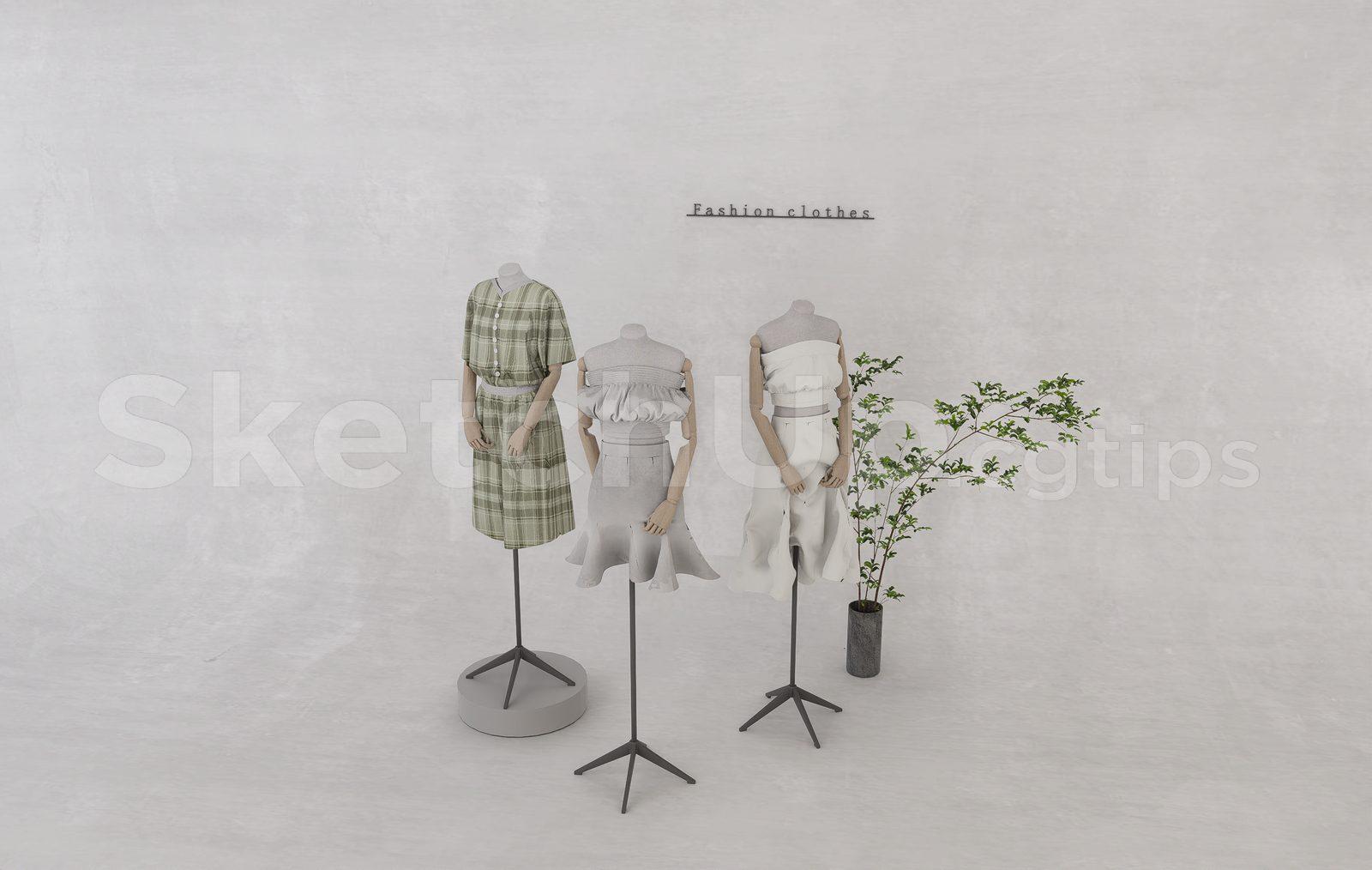 A Mannequin For Fashion Clothing