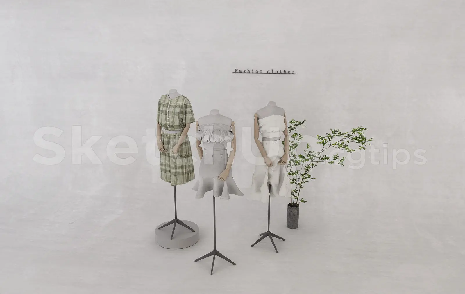 A Mannequin For Fashion Clothing