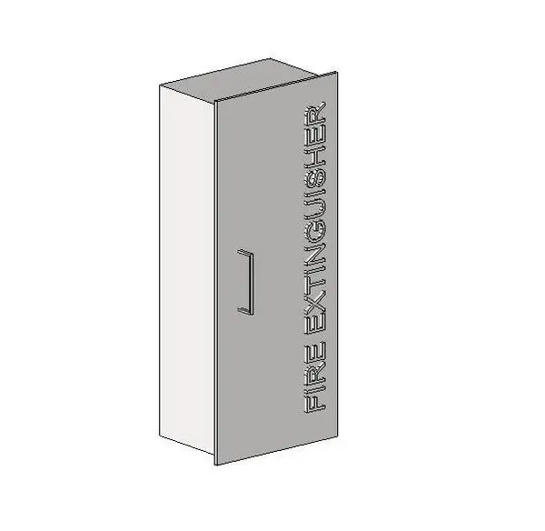 Fire Extinguisher Cabinet - Non Hosted
