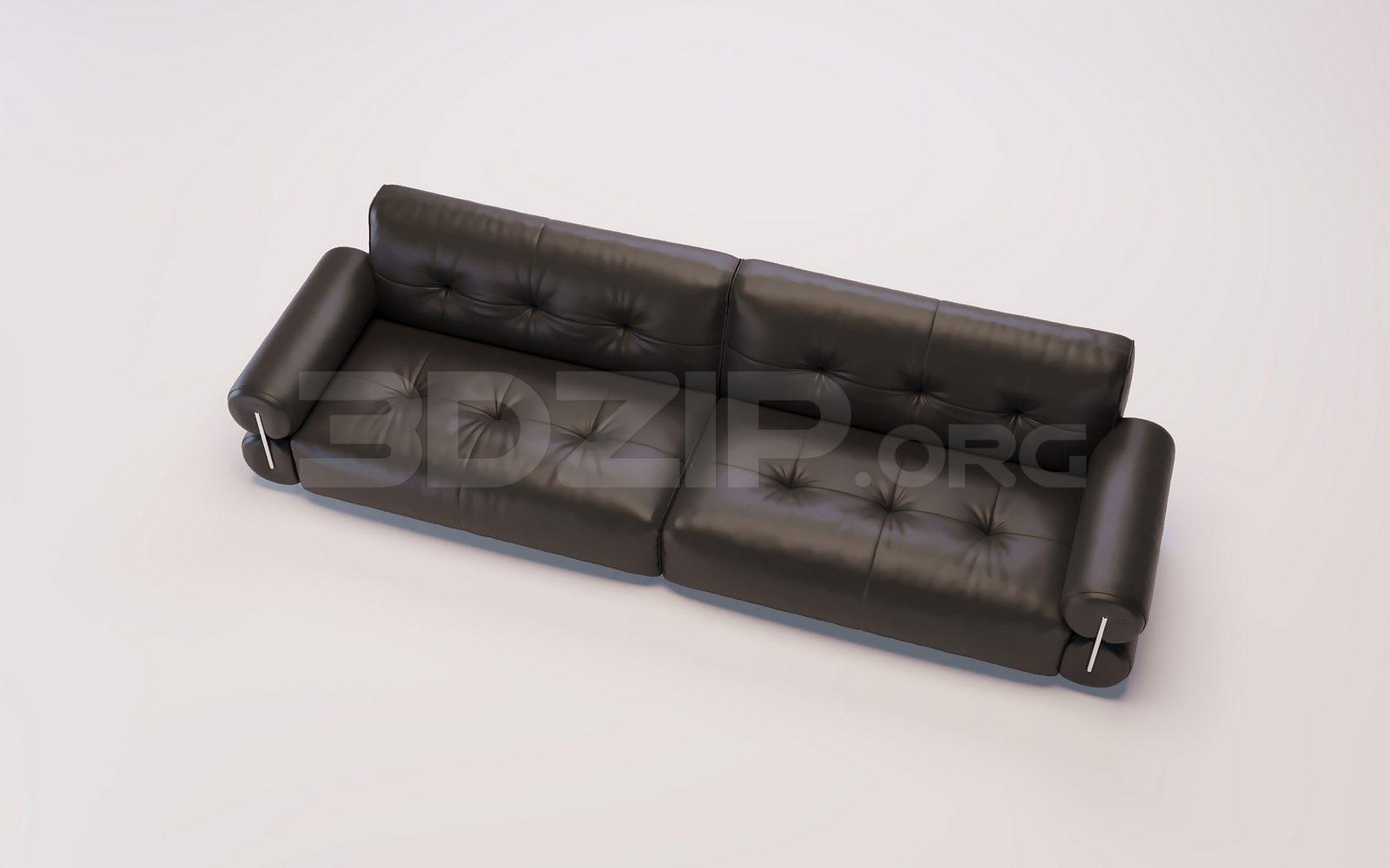 Sofa Model Download for Modern Interior Design — preview 1 (3dzip)