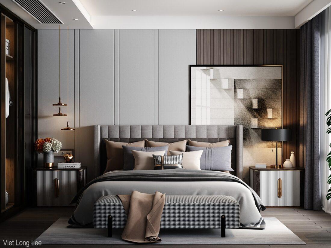 Interior Scenes Model Bedroom 545