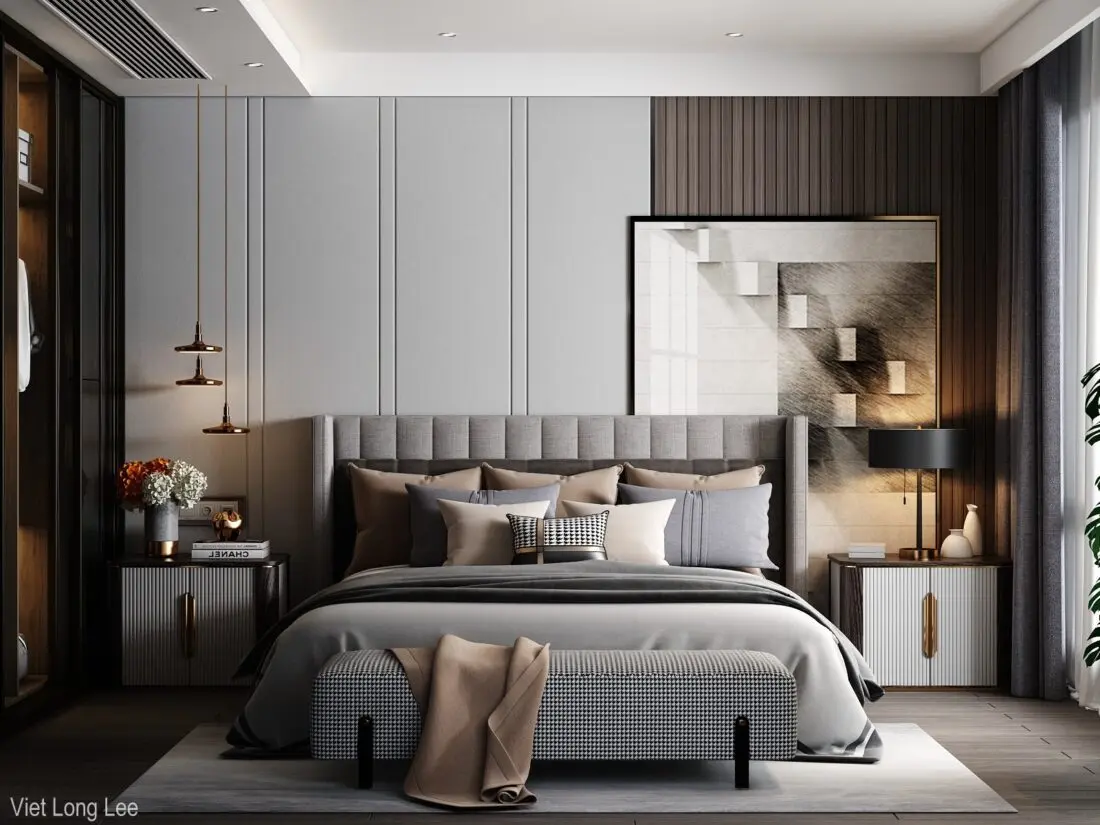 Interior Scenes Model Bedroom 545
