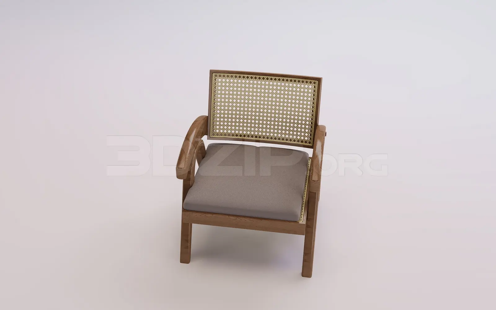 Armchair 3D Model for Interior Projects