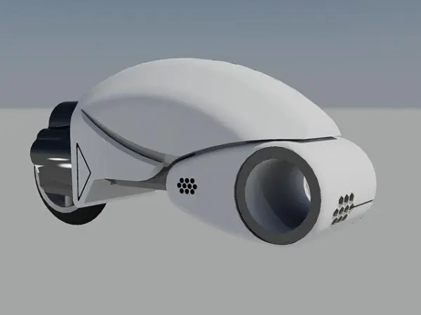 Tron Lightcycle — preview 1, by Jeremiahv (RevitCity, CC0)