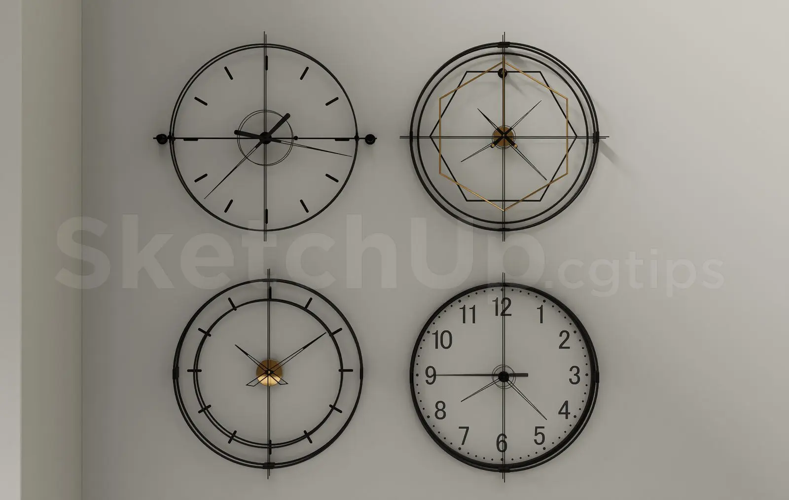 Clock Model — preview 1 (cgtips)
