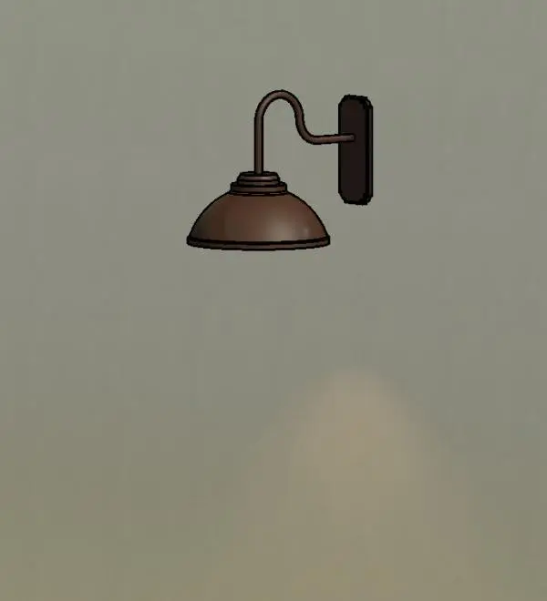 Goose Neck Sconce - exterior