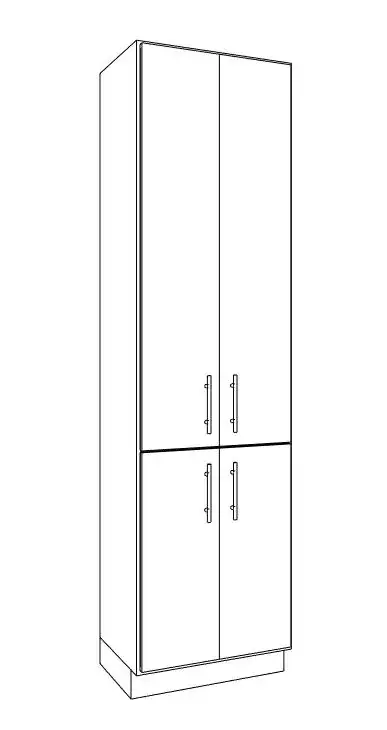 Utility Cabinet - 4 Door