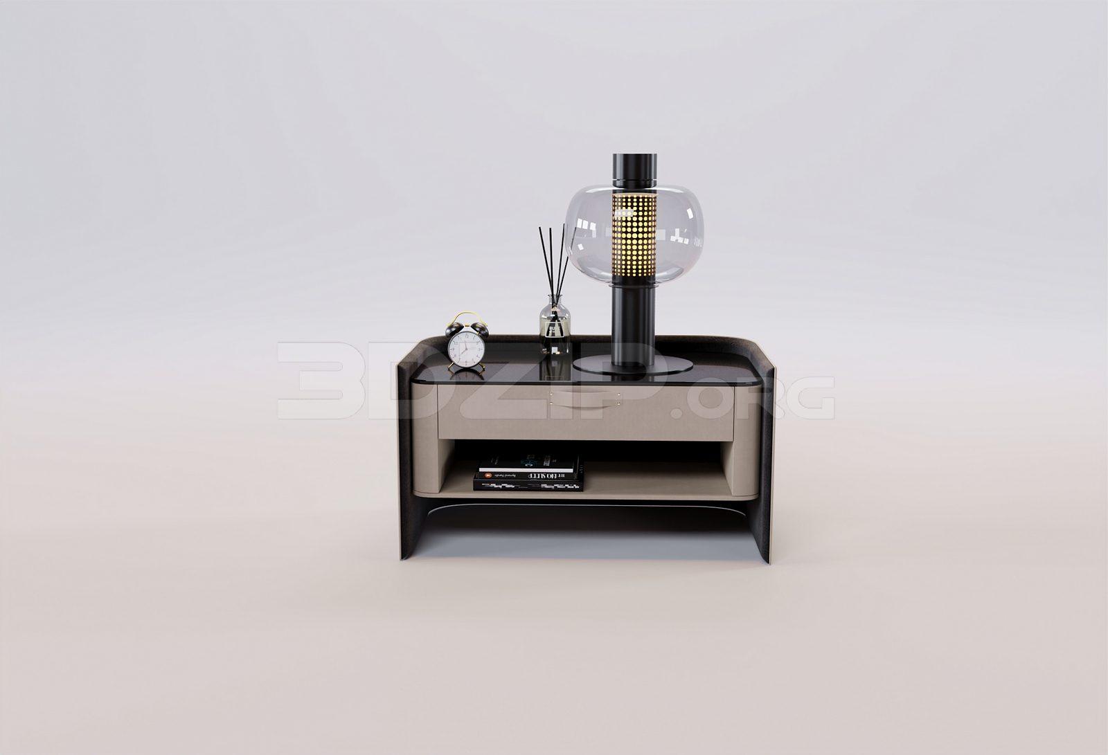 Bedside Table — preview 1 (3dzip)