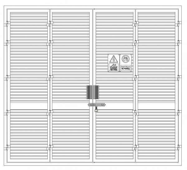 DEWA Substation Door