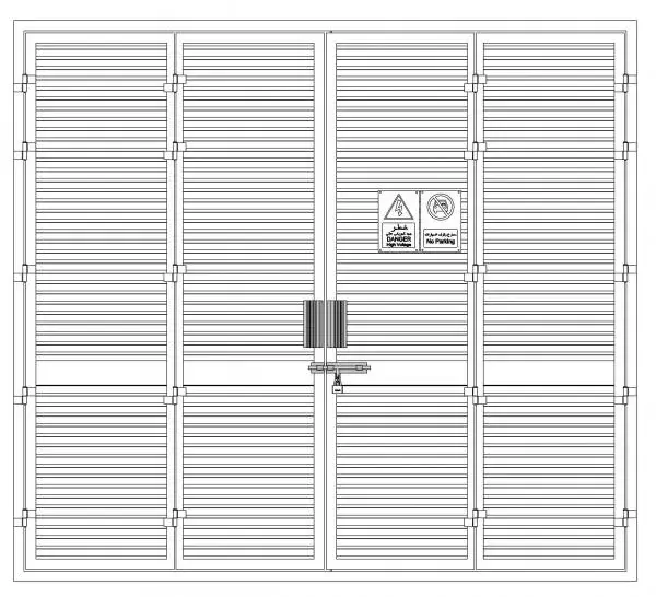 DEWA Substation Door