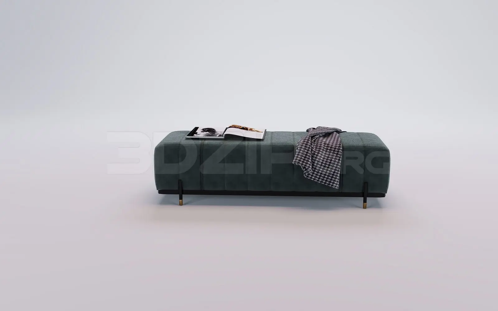 Bench — preview 1 (3dzip)