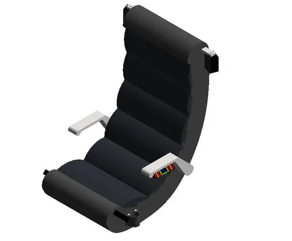 Gaming Chair — preview 1, by jwabrown543 (RevitCity, CC0)