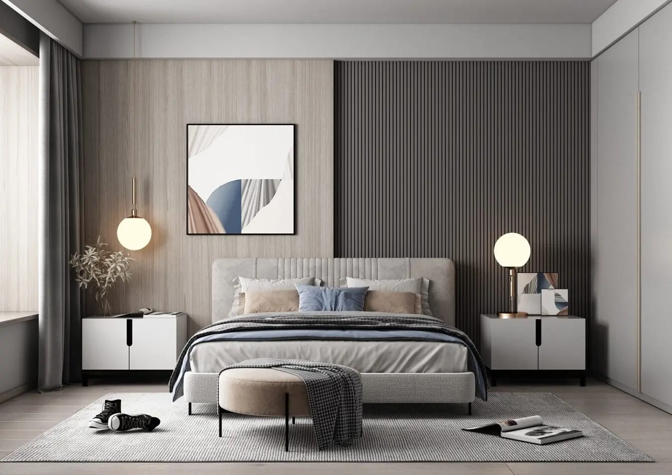 Interior Bedroom — preview 1, by Nam Tran (cgtips)