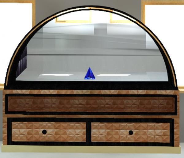 Dresser Half Moon Mirror