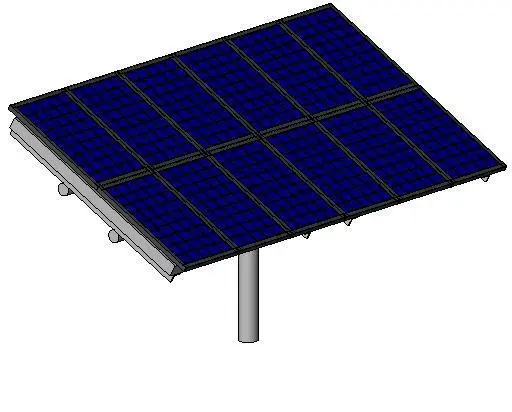 PV Pole mounted Solar Array — preview 1, by Mark Nisbett (RevitCity, CC0)