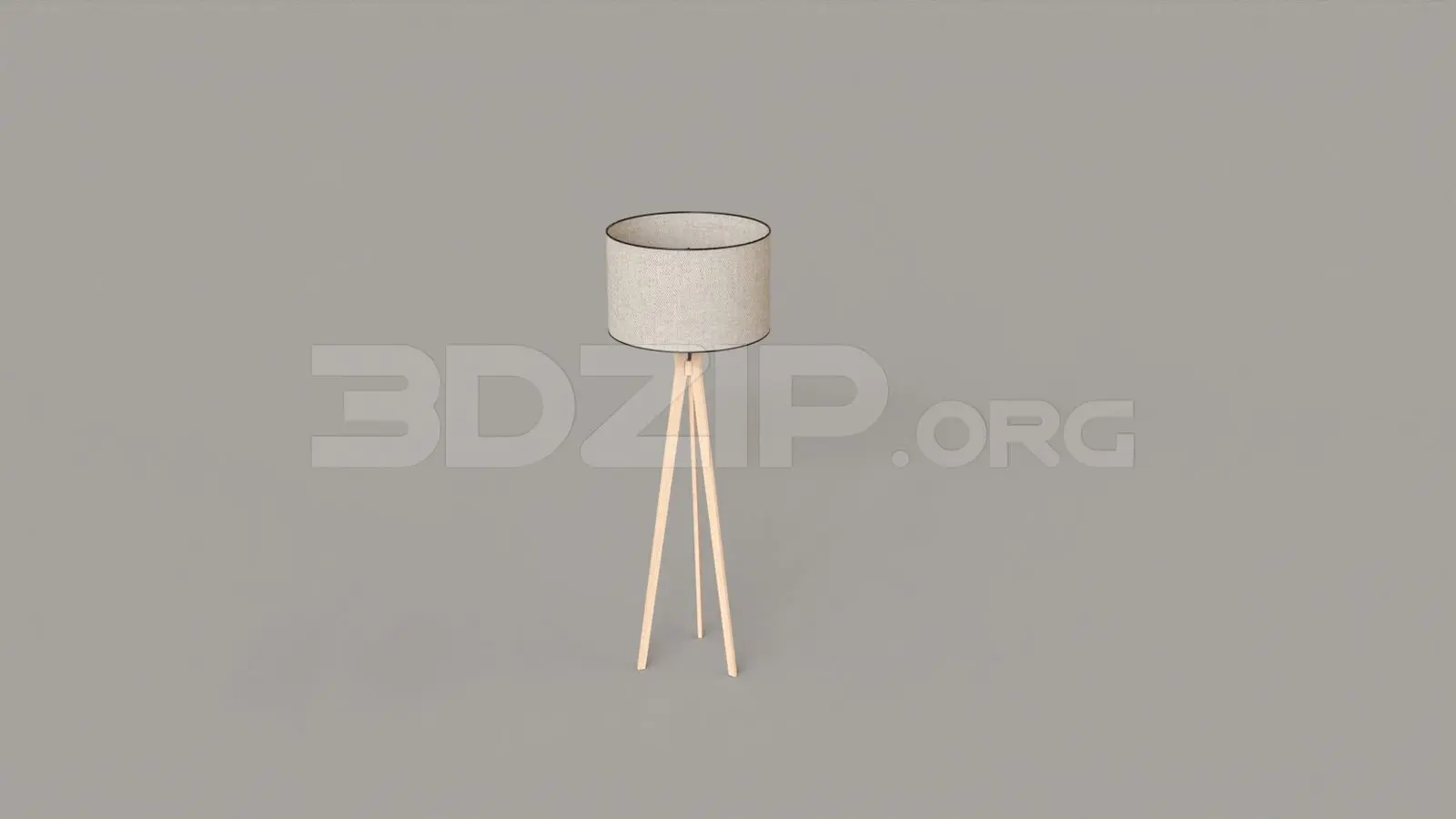 Floor Lamp — preview 1 (3dzip, CC0)