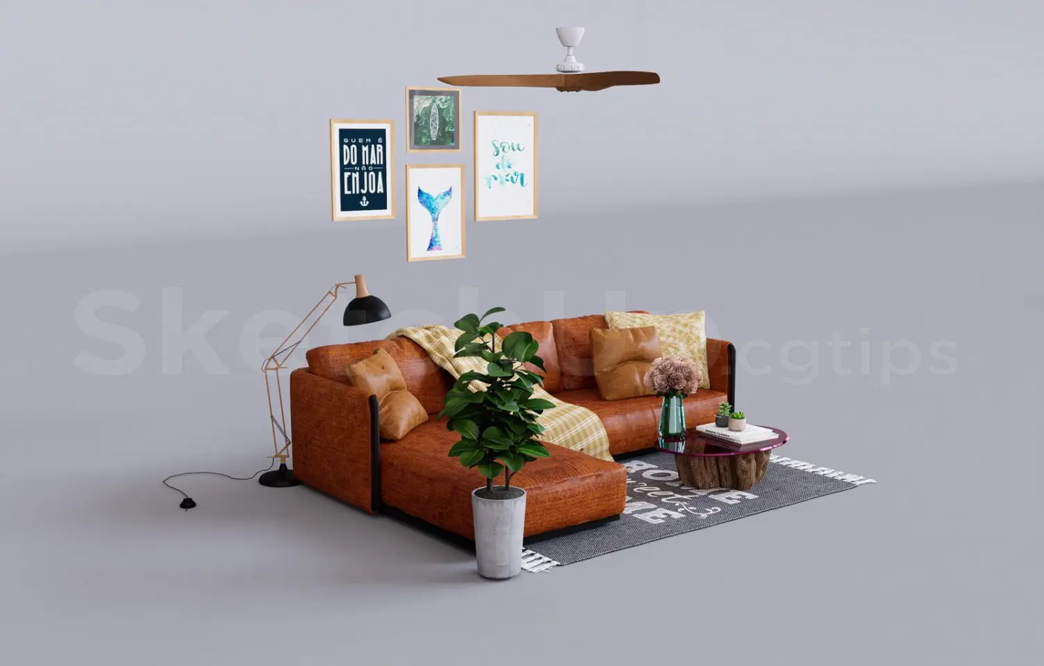 Sofa — preview 1 (cgtips, CC0)