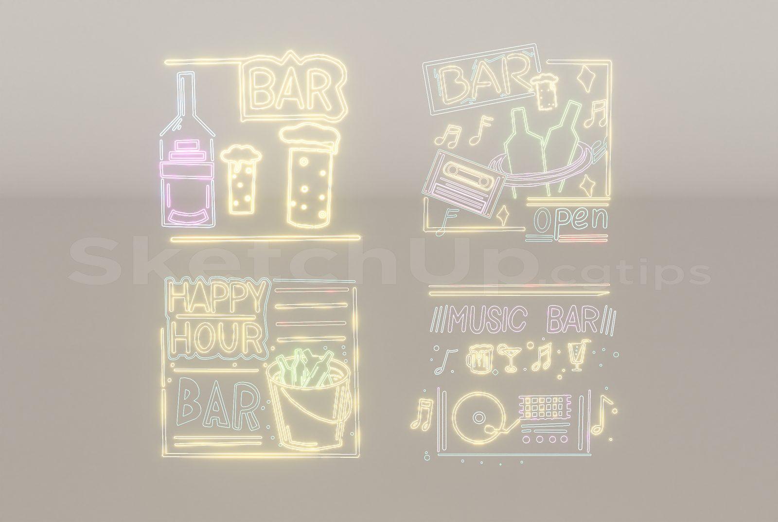 Neon Light Set