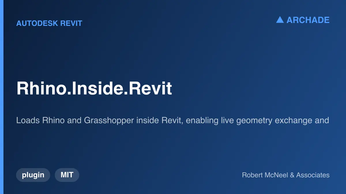 Rhino.Inside.Revit