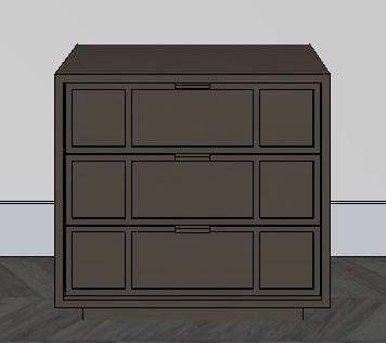 Briarwood Three Drawer Chest