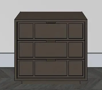 Briarwood Three Drawer Chest