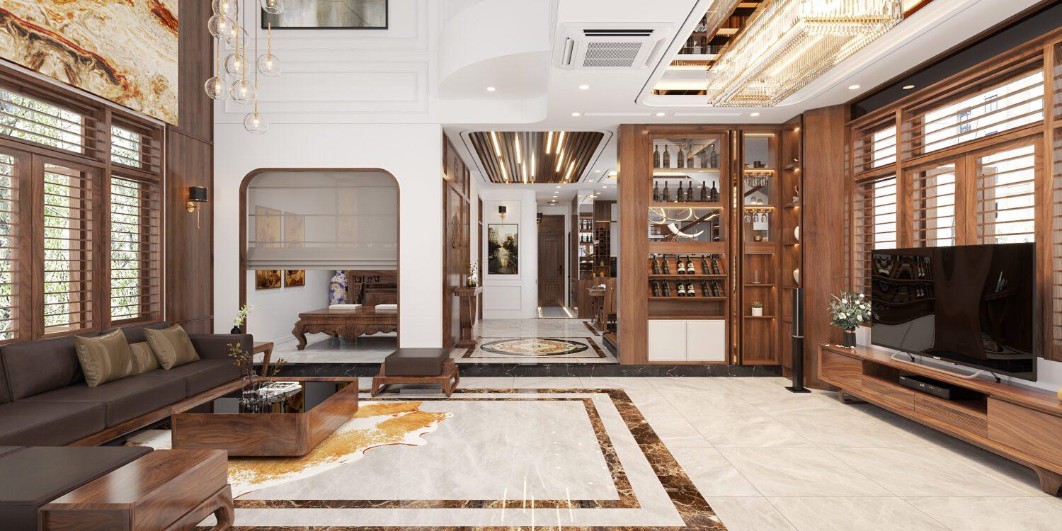 Living Room – Kitchen Interior