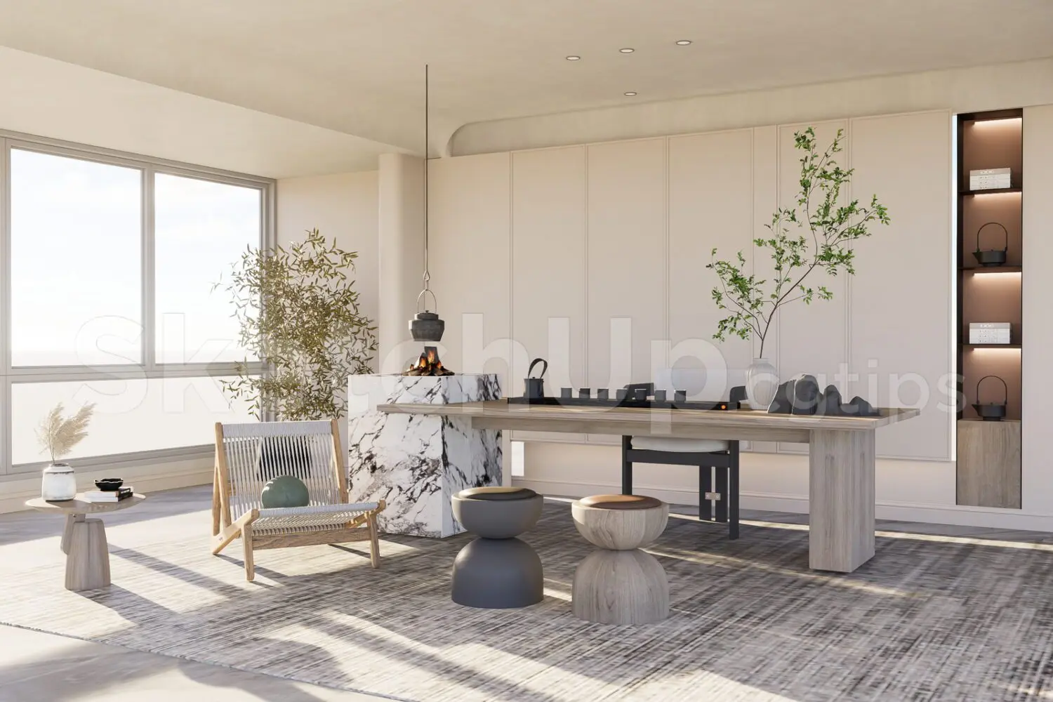 Study Room Interior