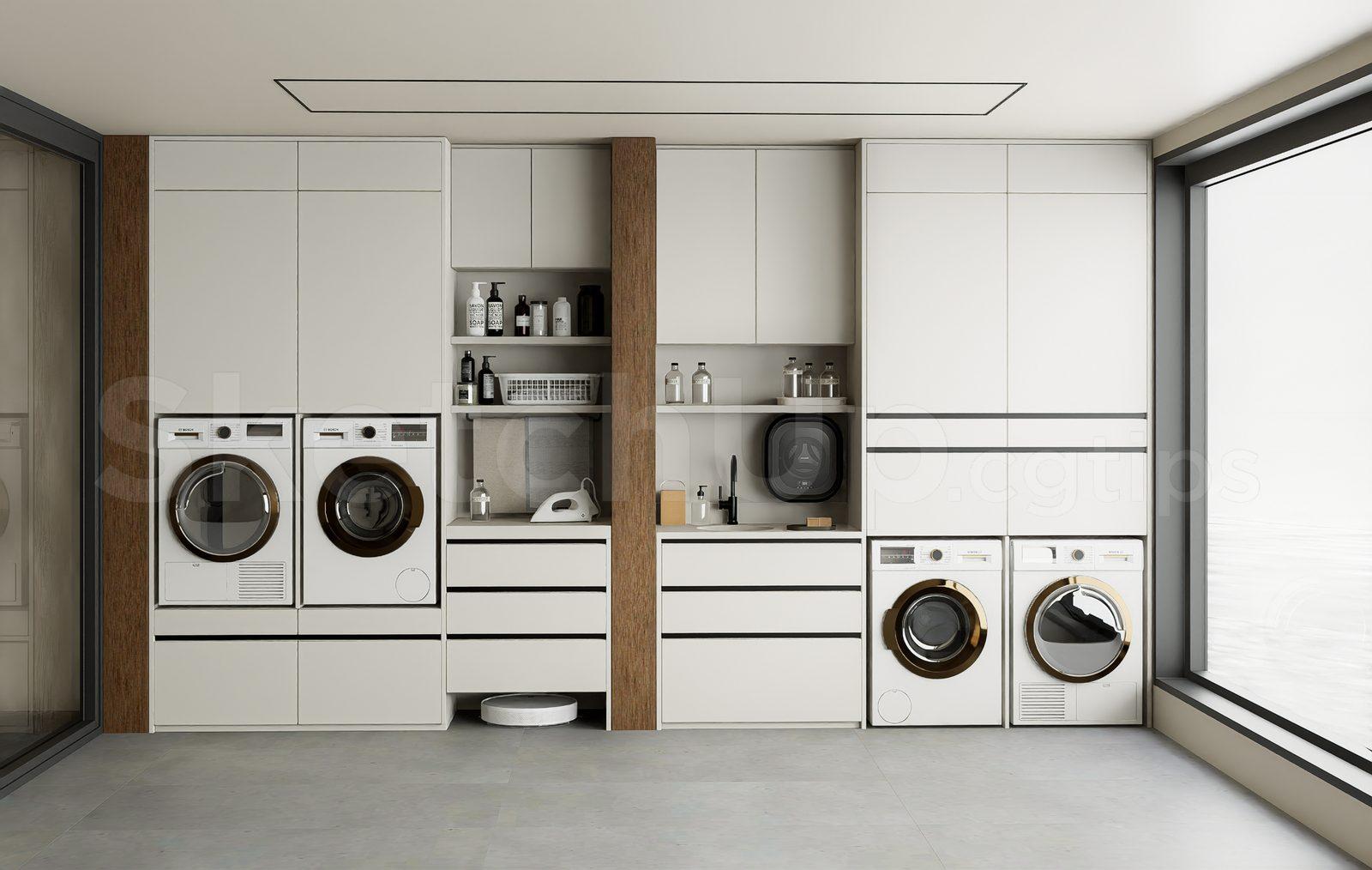 Modern Laundry Room