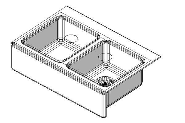 Kohler - K-6534u Hawthorne Apron Kitchen Sink