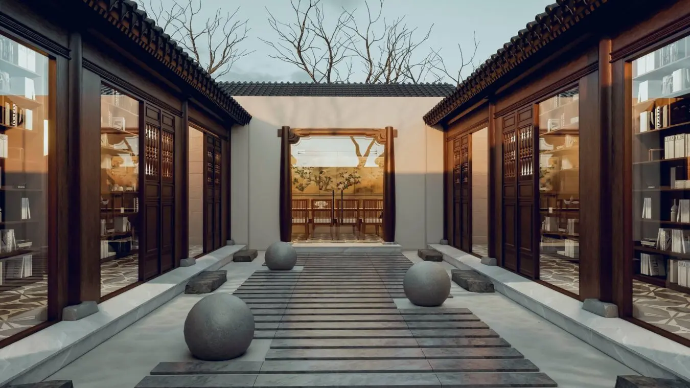 Exterior Share Scene — preview 1, by Dat Bui (cgtips)
