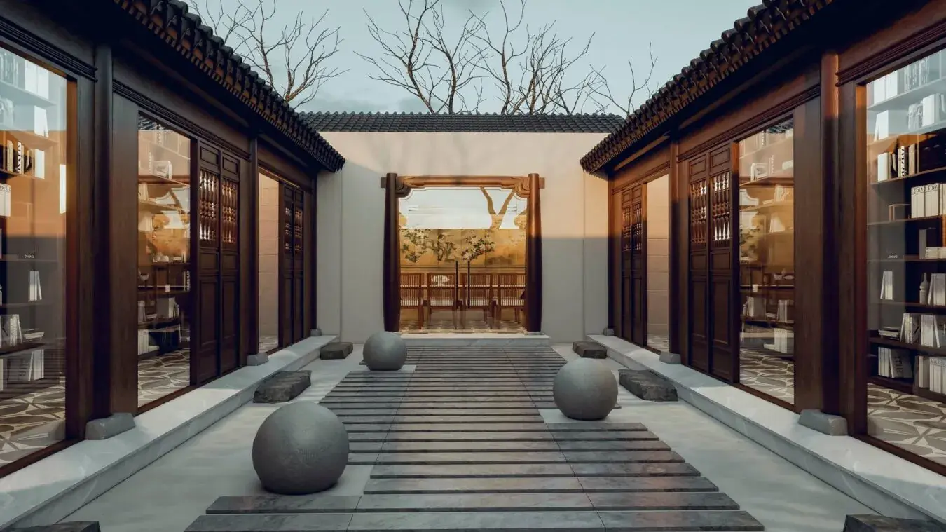 Exterior Share Scene