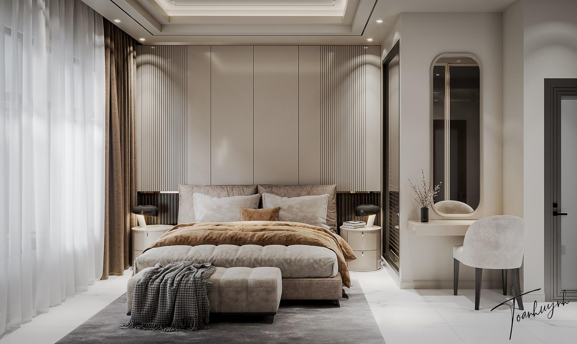 Interior Bedroom Scene