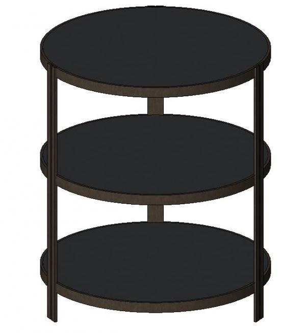3 Shelf Side Table