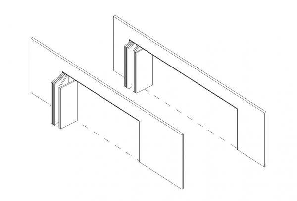 Fully parametric modular Folding-Wall