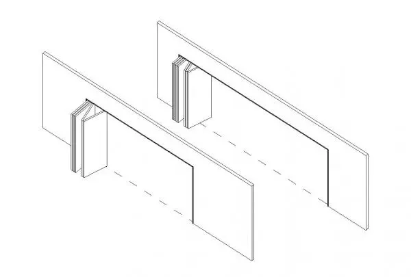 Fully parametric modular Folding-Wall