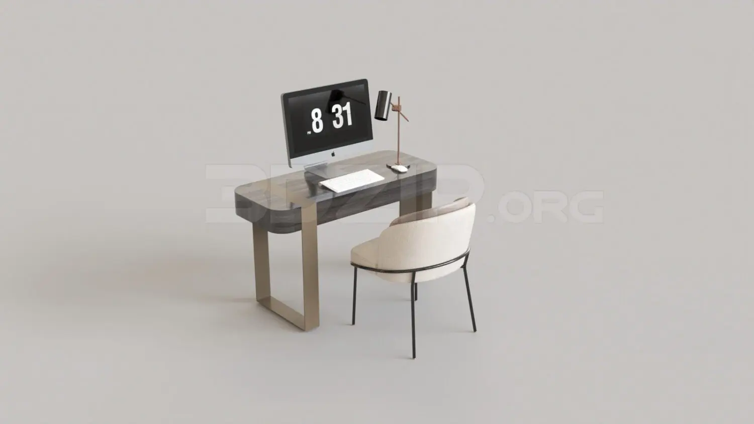 Table Work — preview 1 (3dzip, CC0)