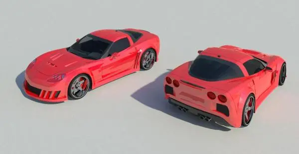 Chevy - C6 Corvette - Car Vehicle Automobile