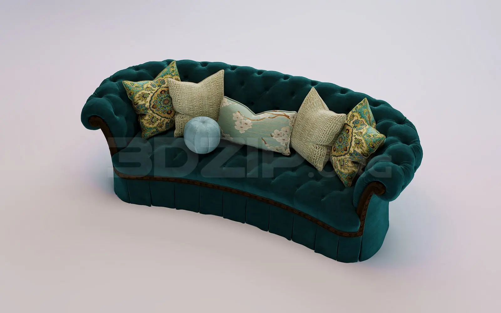 Sofa 3D Model for Interior Projects