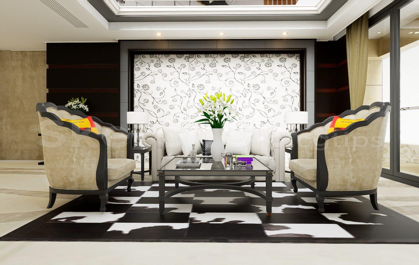 Neoclassical Sofa